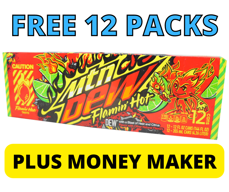 Ruuuunn! Free Plus Money Maker 12 Packs Of Soda!