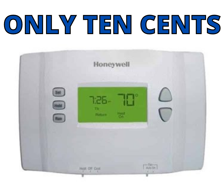 Programmable Thermostat For Only $0.10    **HOT**