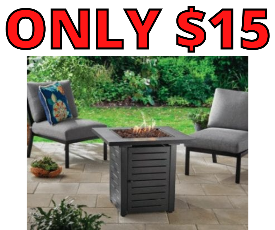 Gas Fire Pit Only $15
