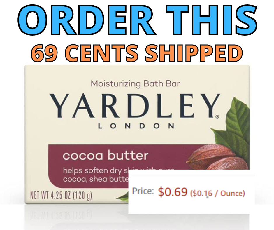 Yardley Soap Only 69 Cents SHIPPED!