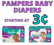 PAMPERS BABY DIAPERS