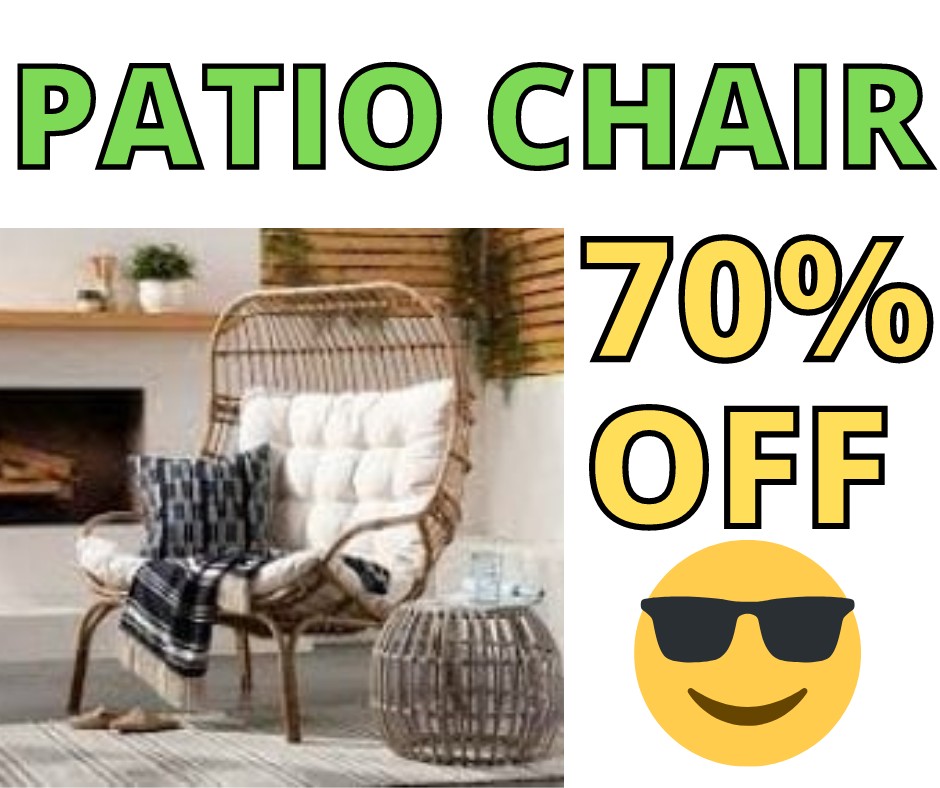 HOT Deal on Wicker Patio Egg Chair!!!!