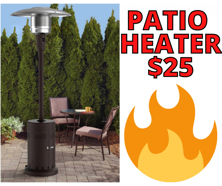 Mainstays Patio Heaters Clearance ONLY $25!!!