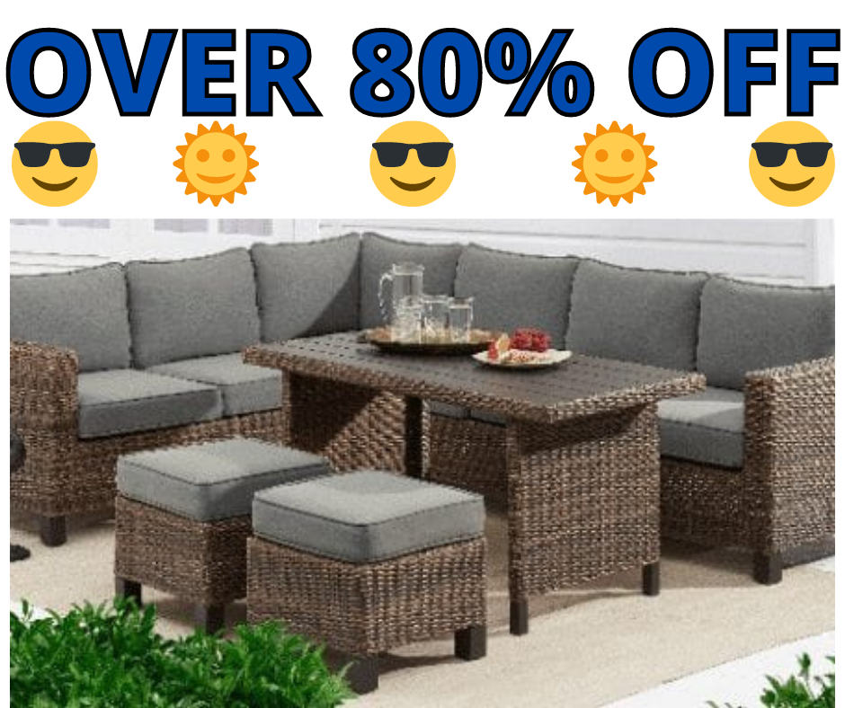 Better Homes and Garden Patio Sectional OVER 80% OFF