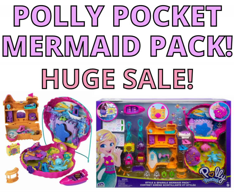 Polly Pocket Mermaid Pack! HOT SAVINGS!