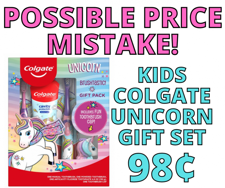 Possible Price Mistake On Colgate Gift Set!