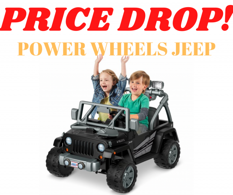 Power Wheels Jeep! Huge Price Drop!