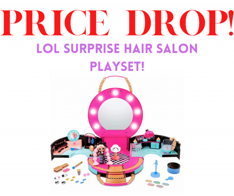 LOL Surprise Hair Salon Playset On Sale!
