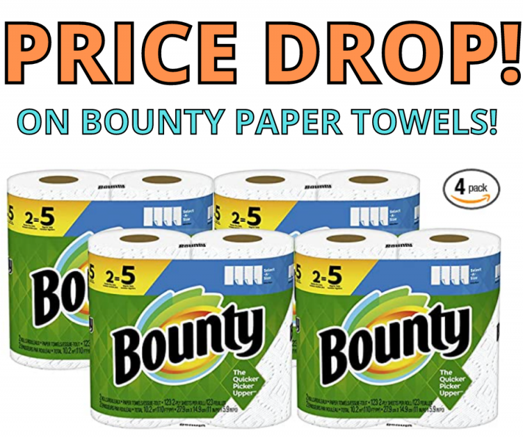 Bounty Paper Towels! Major Price Drop!