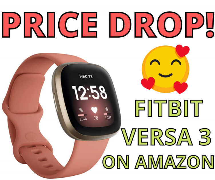 Fitbit Versa 3! HUGE SALE On Amazon!