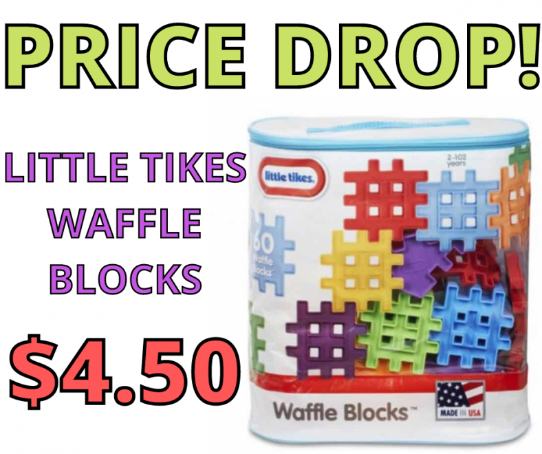 Little Tikes Waffle Blocks 60 pc Bag – Walmart Clearance