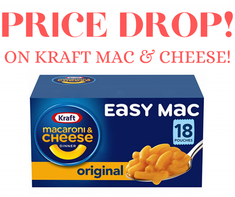 Kraft Easy Mac & Cheese! Major Price Drop!