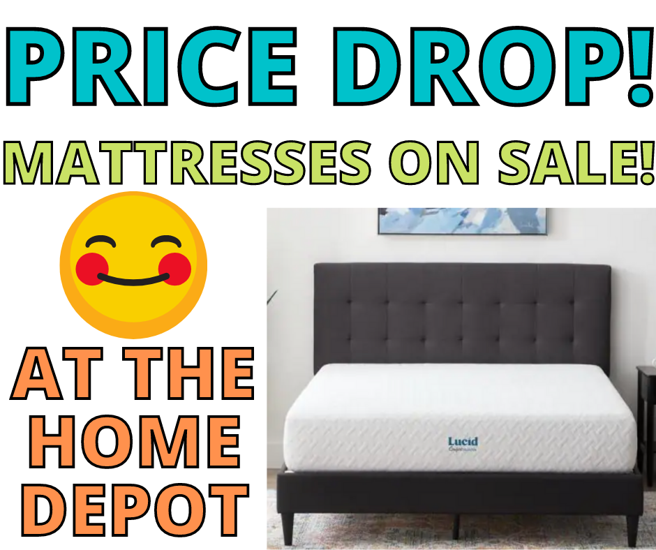Mattresses At Home Depot! Deal Of The Day!
