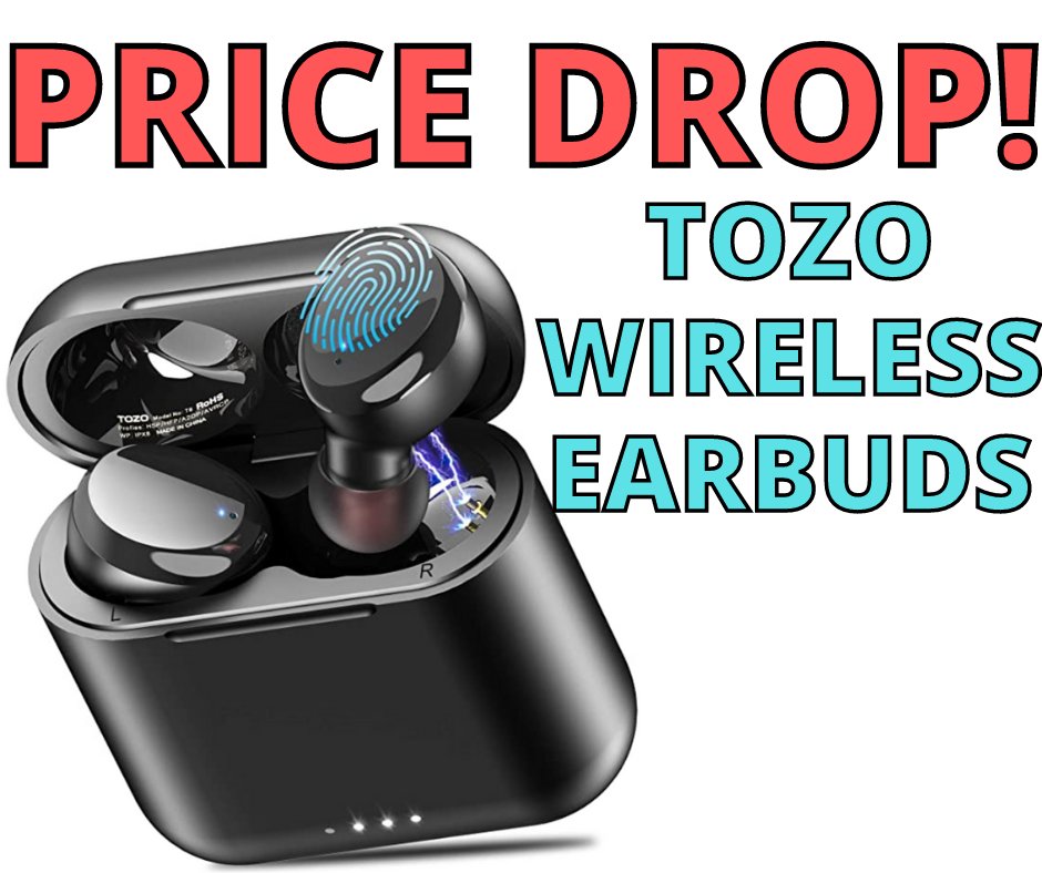 TOZO Wireless Earbuds On Amazon!