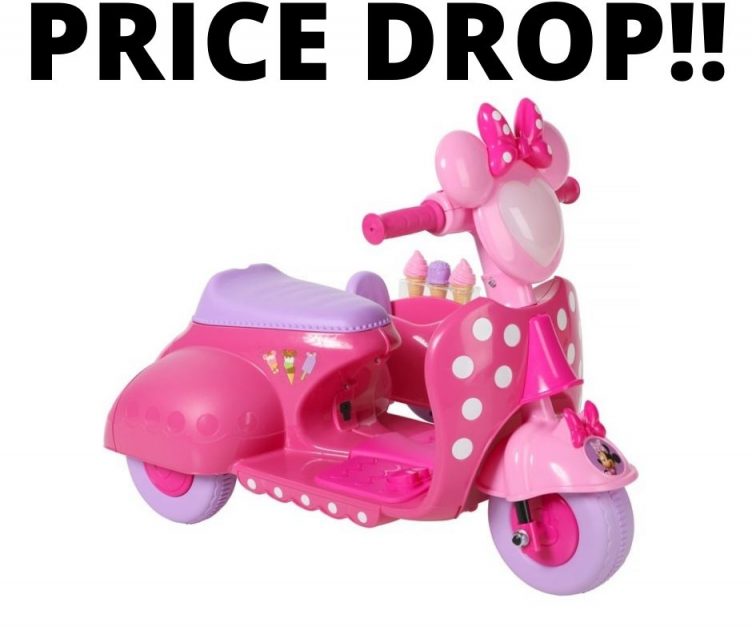 Minnie Mouse Side Car Ride On Price Drop Deal At Walmart!