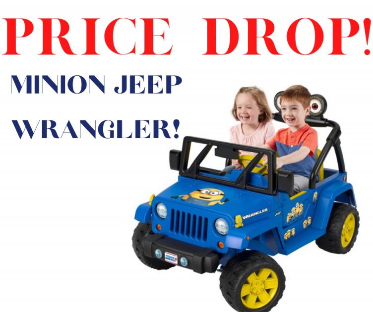 Minion Jeep Ride-On! Major Price Drop!
