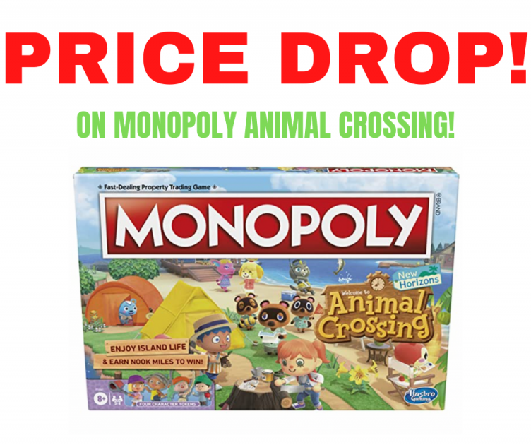 Monopoly Animal Crossing Edition! MAJOR SAVINGS!