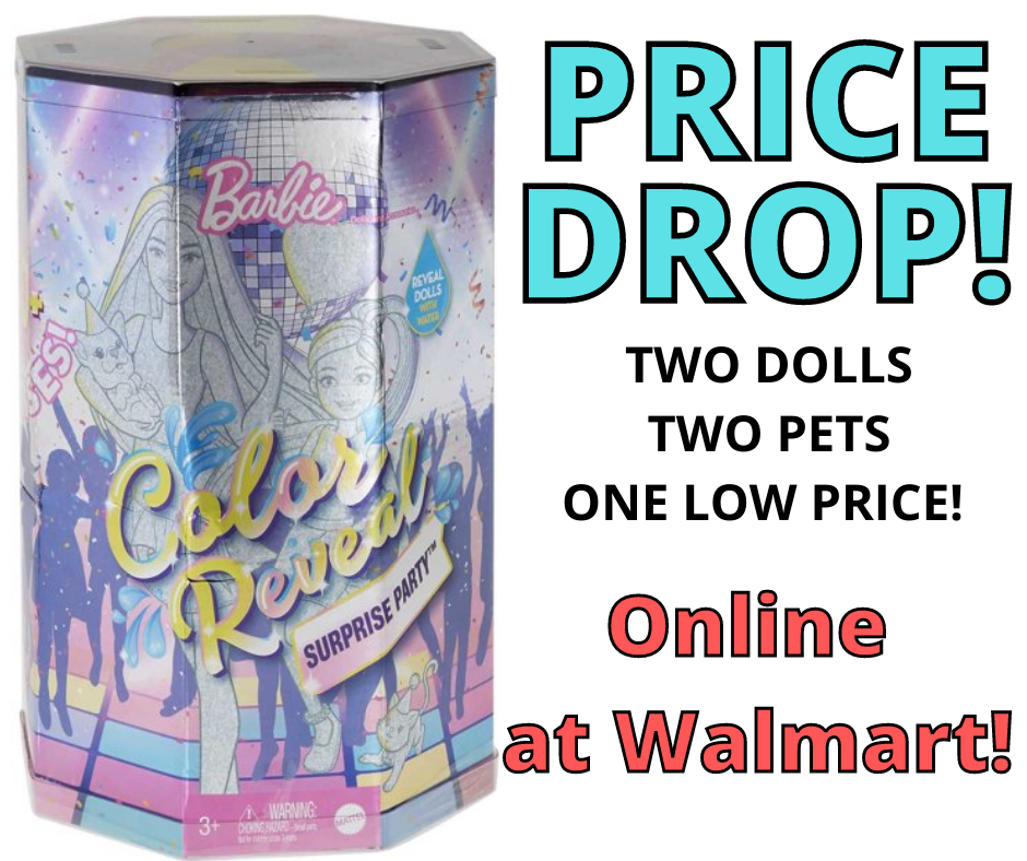 Barbie Color Reveal Duo HOT PRICE DROP Online at Walmart!