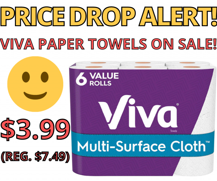 Viva Paper Towels On Sale At Walgreens!