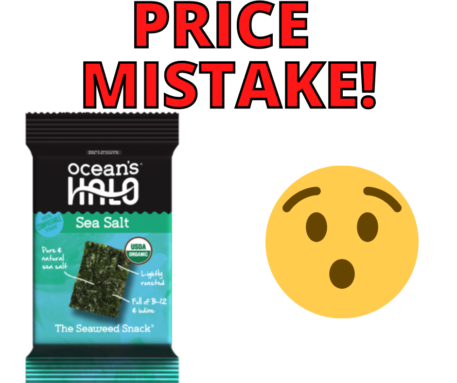 Ocean’s Halo Seaweed Snack PRICE MISTAKE!