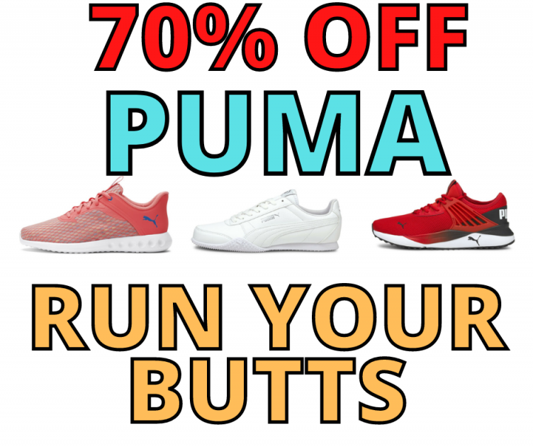PUMA ON SALE UP TO 70% OFF!