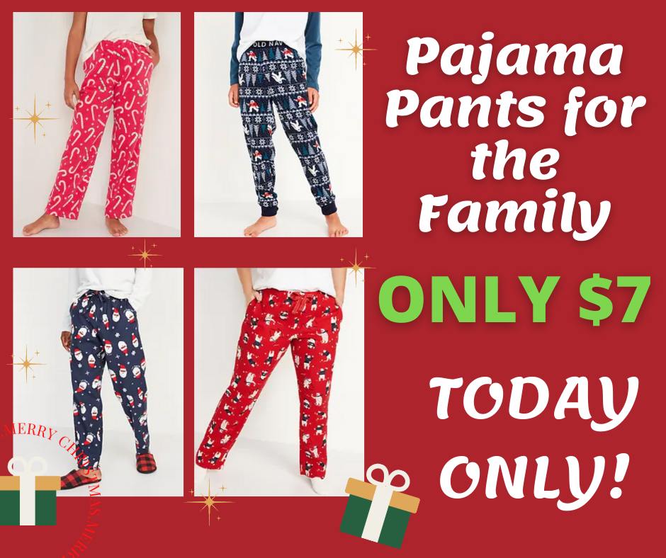 Pajama Pants for the Family