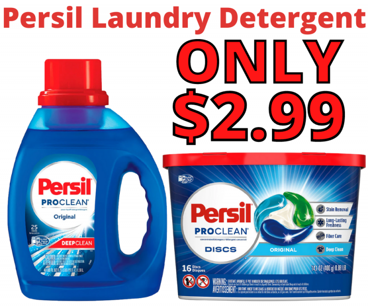Persil Laundry Detergent HOT Deal at Walgreens!