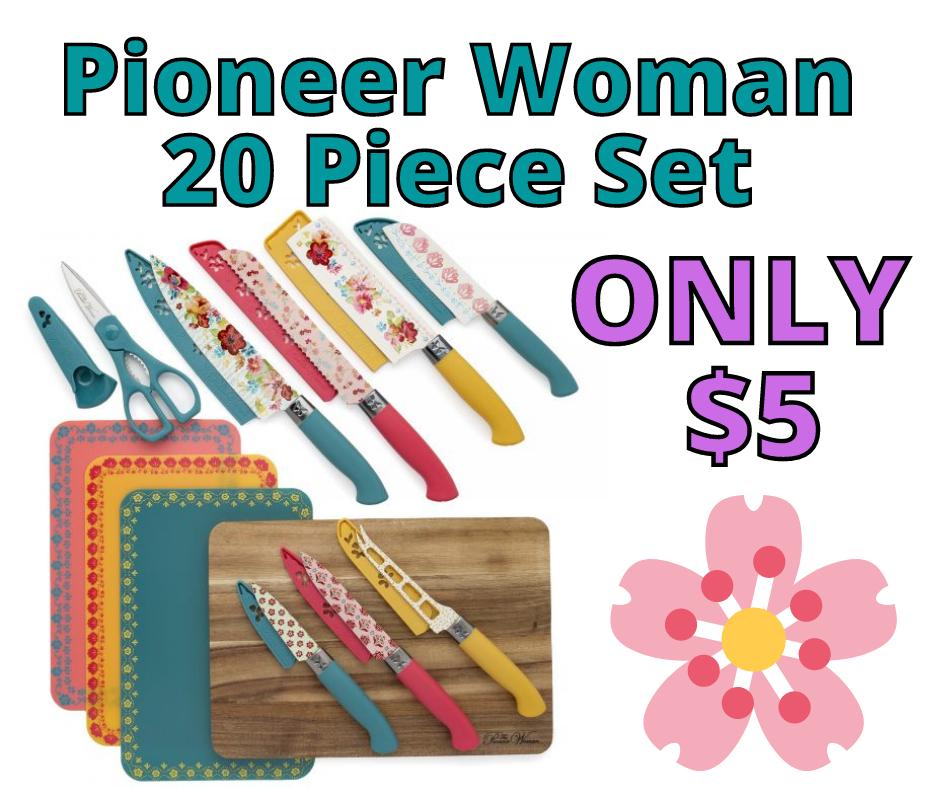 Pioneer Woman 20 Piece Set