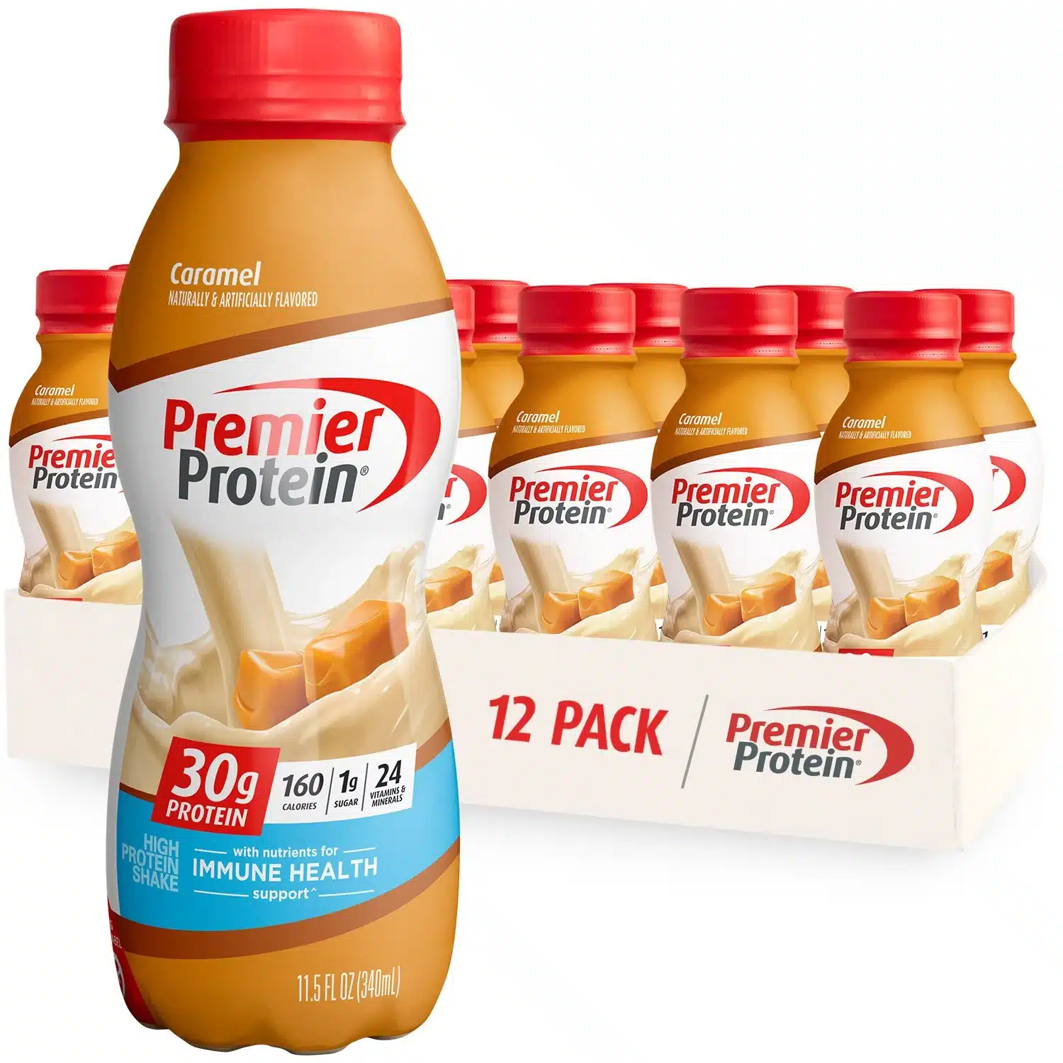 Premier Protein Shake Caramel 30g Protein 11 5 fl oz 12 Ct d8ed4ab3 2b30 452b 858b f58f006a64ce.bafb998c85953b48e3107a62c49e2a6f