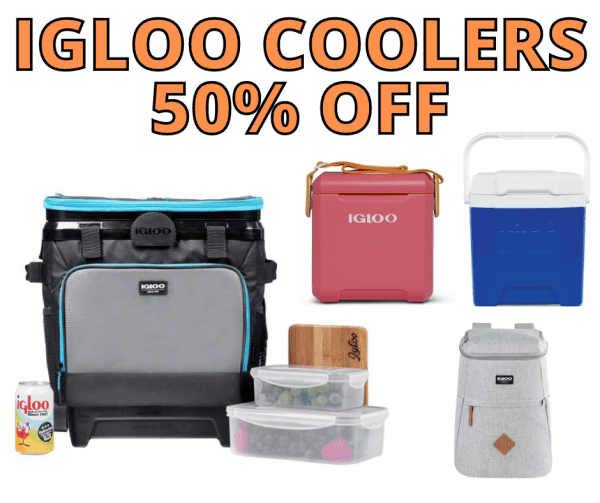 Igloo Coolers On Sale Up To 50% Off At Target