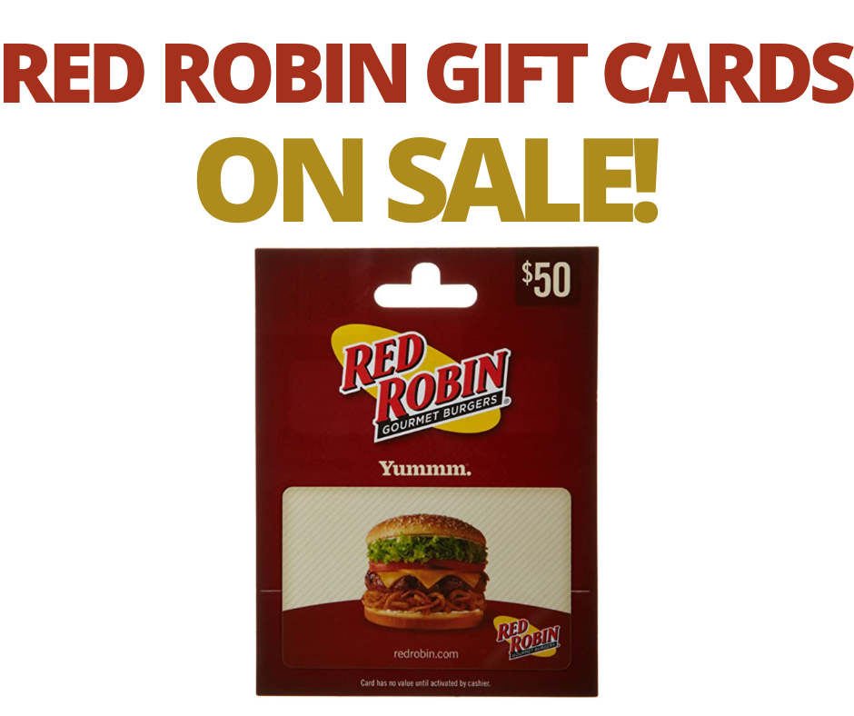 RED ROBIN GIFT CARDS