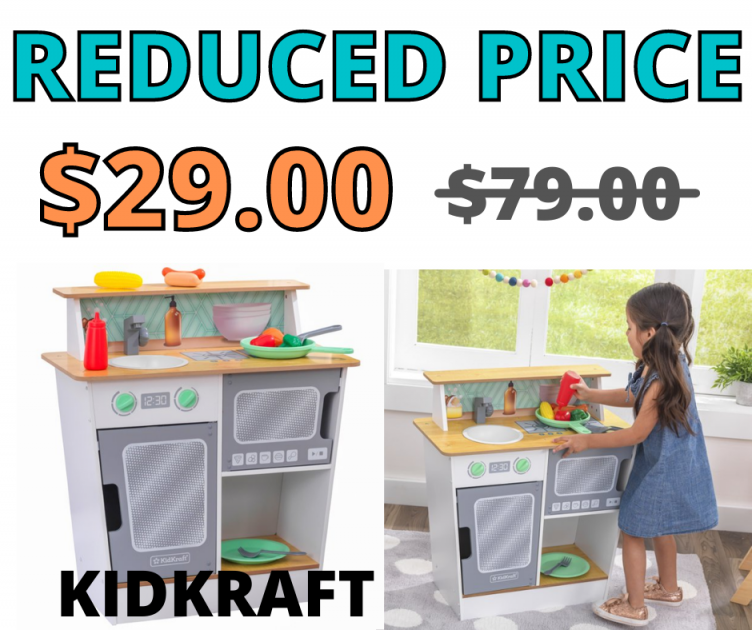 KidKraft Serve-in-Style Play Kitchen – HUGE PRICE DROP