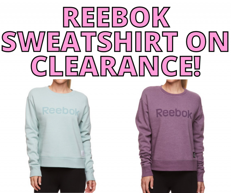 Women’s Reebok Sweatshirts On Clearance!