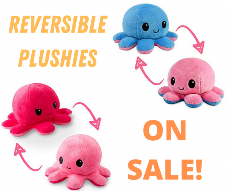 Reversible Plushies On Sale Now!