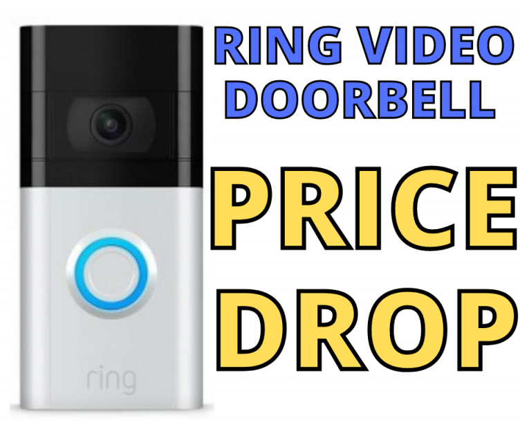 Ring Video Doorbell 3 ONLY $99 (reg $200)
