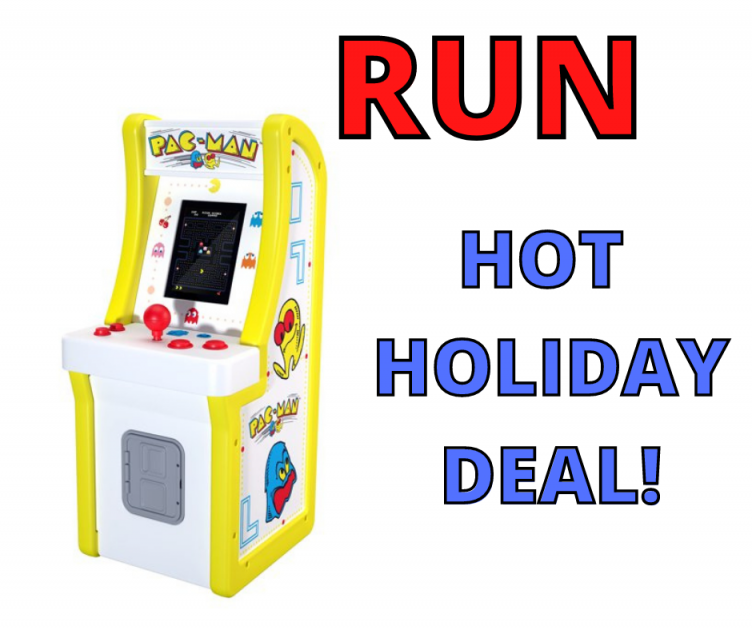 Arcade1UP Pac-Man Jr. Arcade Hot Holiday Deal!