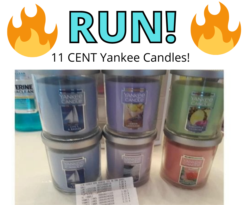 Yankee Candles Only 11¢!!! Say What?!?!