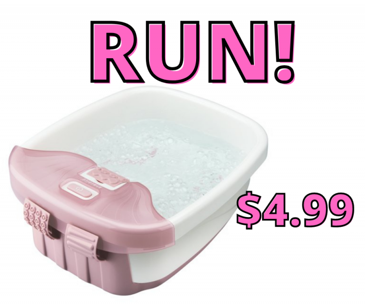Bliss Deluxe Heated Foot Spa HOT CLEARANCE!