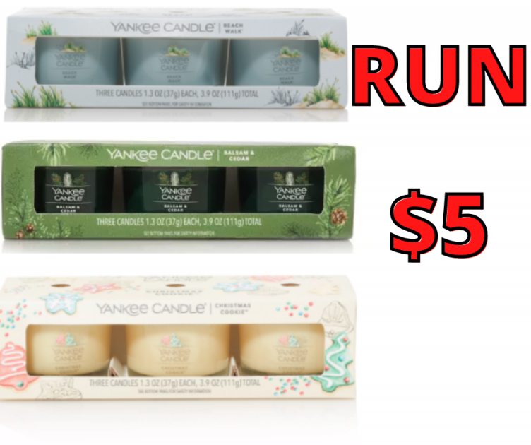 Yankee Candle GIFT SETS ONLY $5.00!