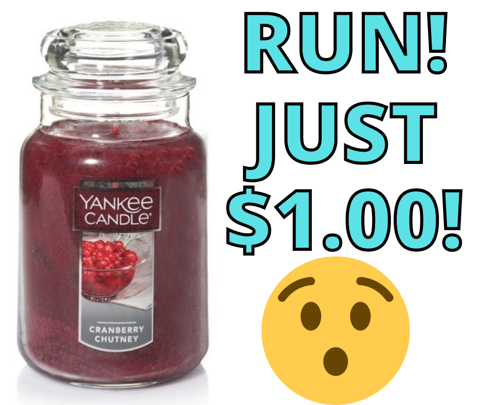 Walmart Yankee Candle Sale JUST $1.00!