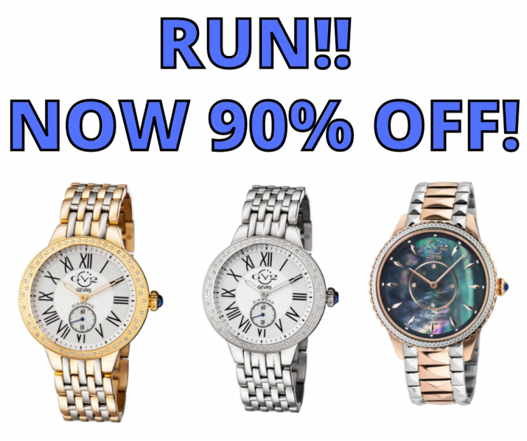 Men’s Watches Now 90% Off at Nordstrom Rack!