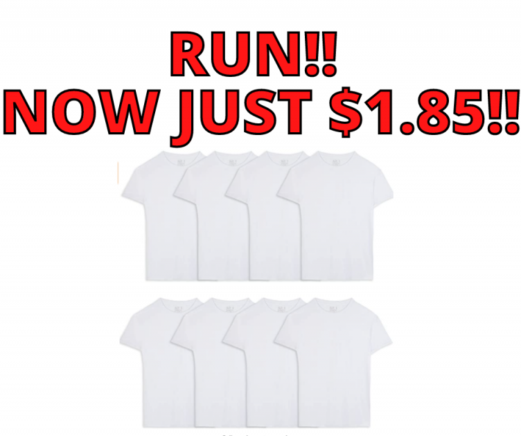Fruit of the Loom Men’s S T-Shirt Just $1.85 Each!!