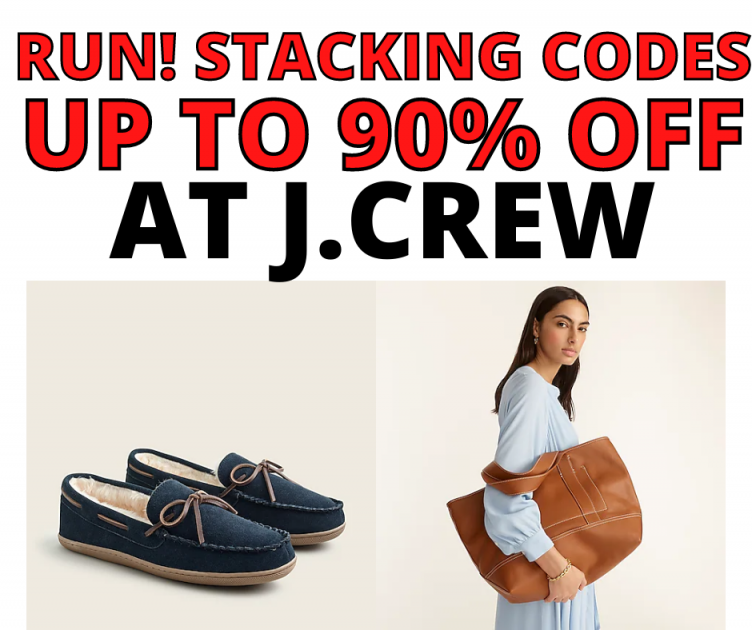 Stacking Codes At J.Crew Up to 90% Off! WOW!