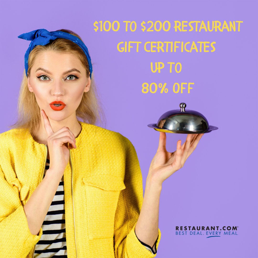  400 Restaurant Gift Card For Only 34 88 