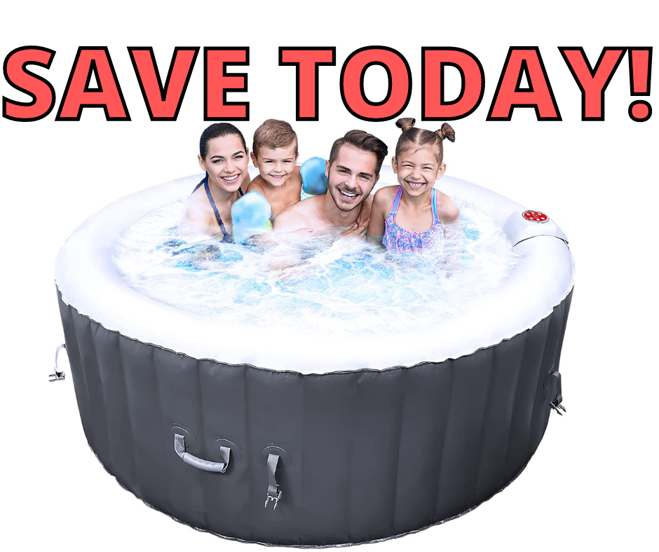 Indoor/ Outdoor Inflatable Portable Hot Tub HOT SAVINGS!