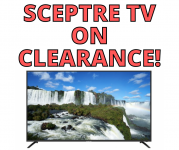 SCEPTRE TV ON CLEARANCE