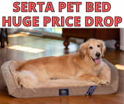 SERTA PET BED HUGE PRICE DROP