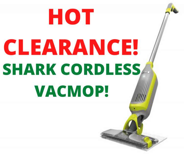 Shark Cordless Vacmop On Clearance!