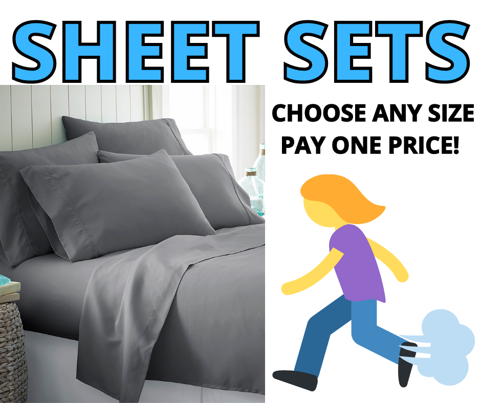 Complete Sheet Sets ANY SIZE ONE PRICE!  RUN!