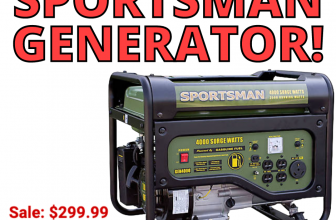 Sportsman Portable Gas Generator! HOT PRICE!